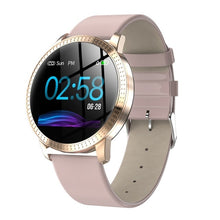 Load image into Gallery viewer, 696 Smart Watch CF18 Waterproof IP67 1.22 Inch Blood Pressure Monitoring Metal Starp Multi Sport Modes SmartWatch Women Band